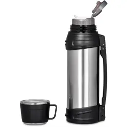 Serendipio Highlander Vacuum Flask Lid Open